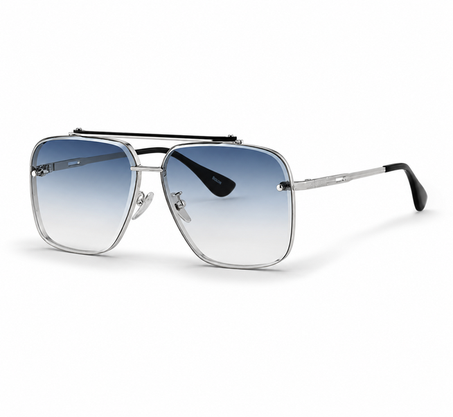 Gradient Rectangular Sunglasses
