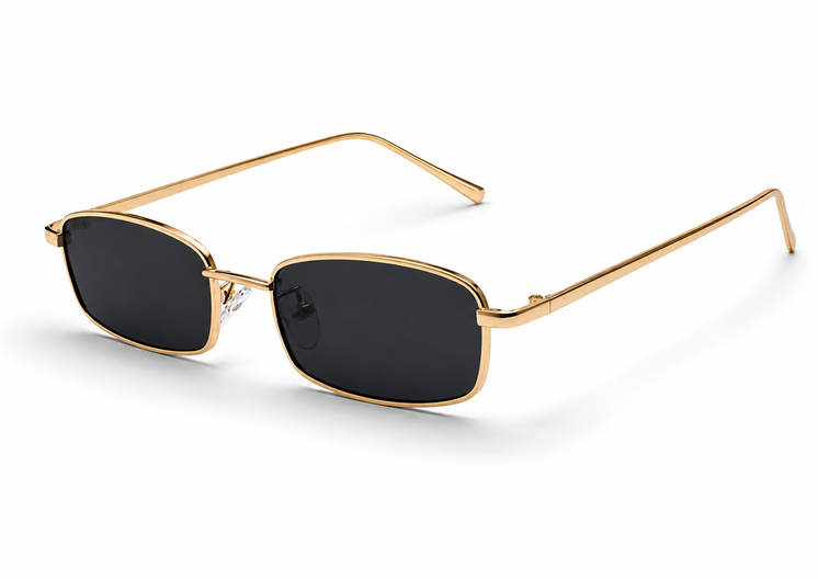 Vintage Gold Sunglasses