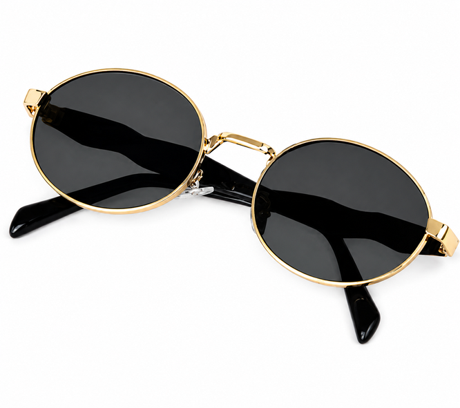 Retro Oval Sunglasses