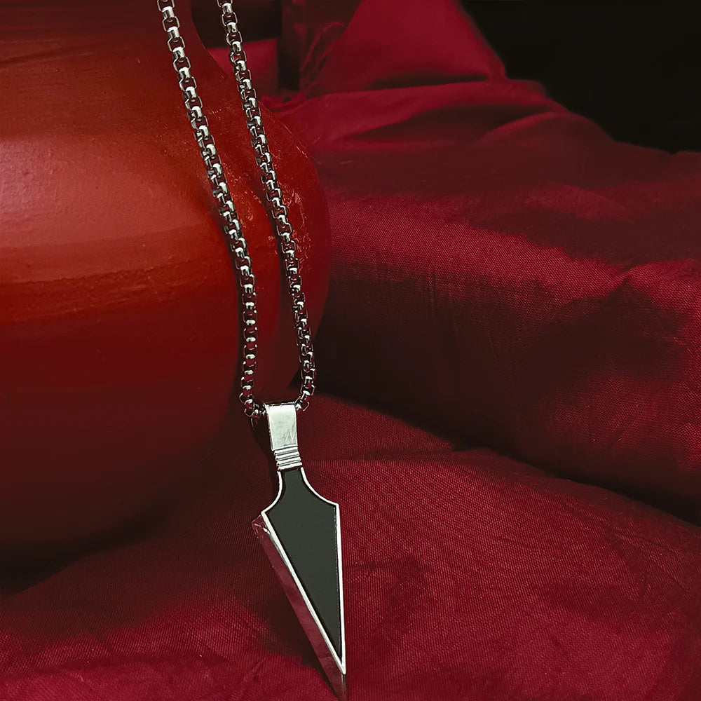 ZOSMIC Black Arrow Pendant Necklace