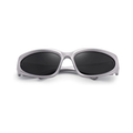 Y2K Wrap Around Grey Sunglasses