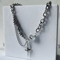 Techno Star Punk Pendant Necklace