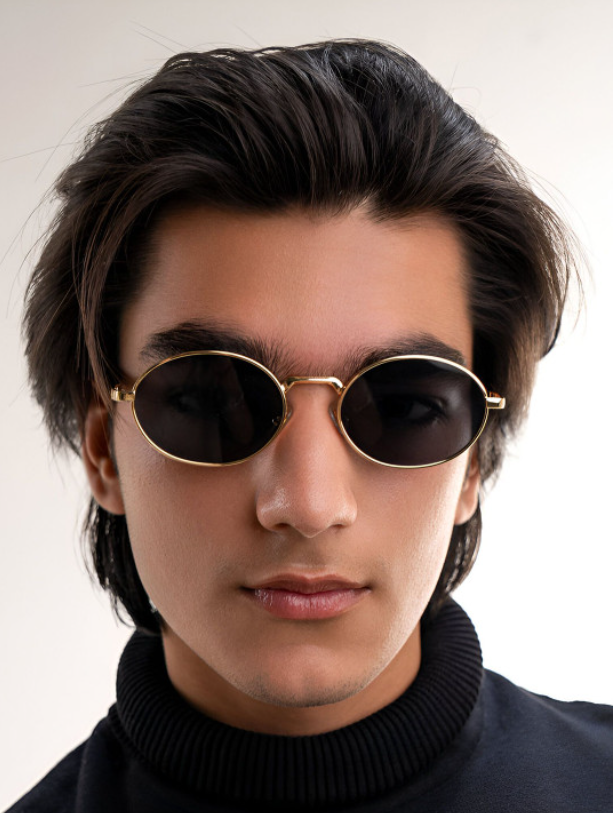 Retro Oval Sunglasses