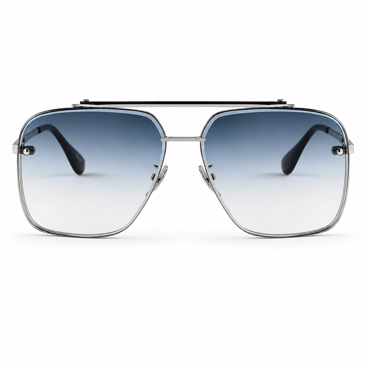 Gradient Rectangular Sunglasses