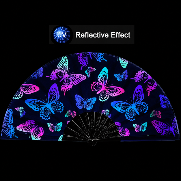 Rave Hand Fan