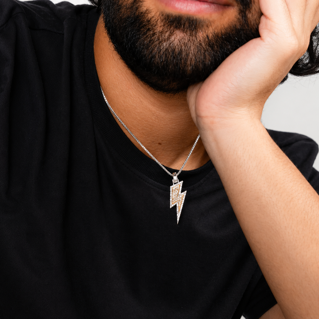 Electrostorm Shimmer Locket Neck Chain