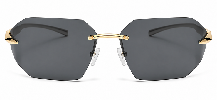 Rimless Square Sunglasses