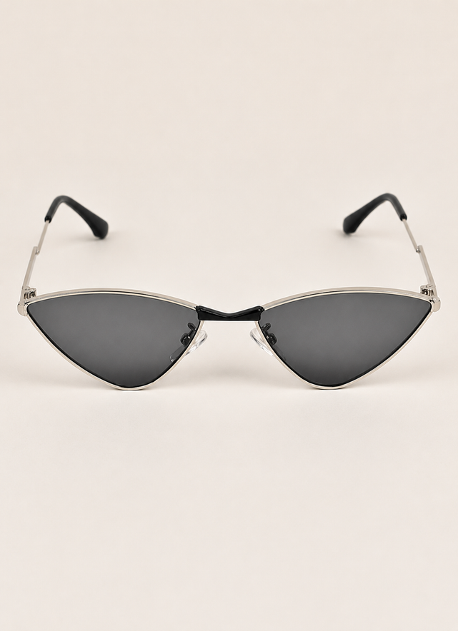 Retro Grey Cat Eye Sunglasses