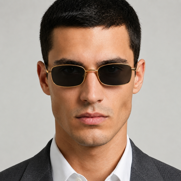 Vintage Gold Sunglasses