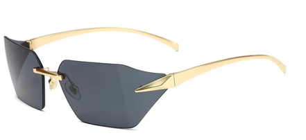 Rimless Square Sunglasses