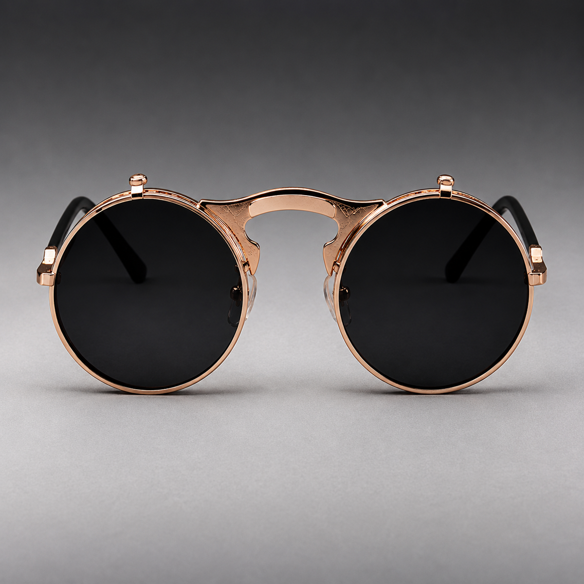 Round Flip-up sunglasses