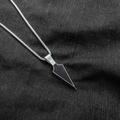 ZOSMIC Black Arrow Pendant Necklace