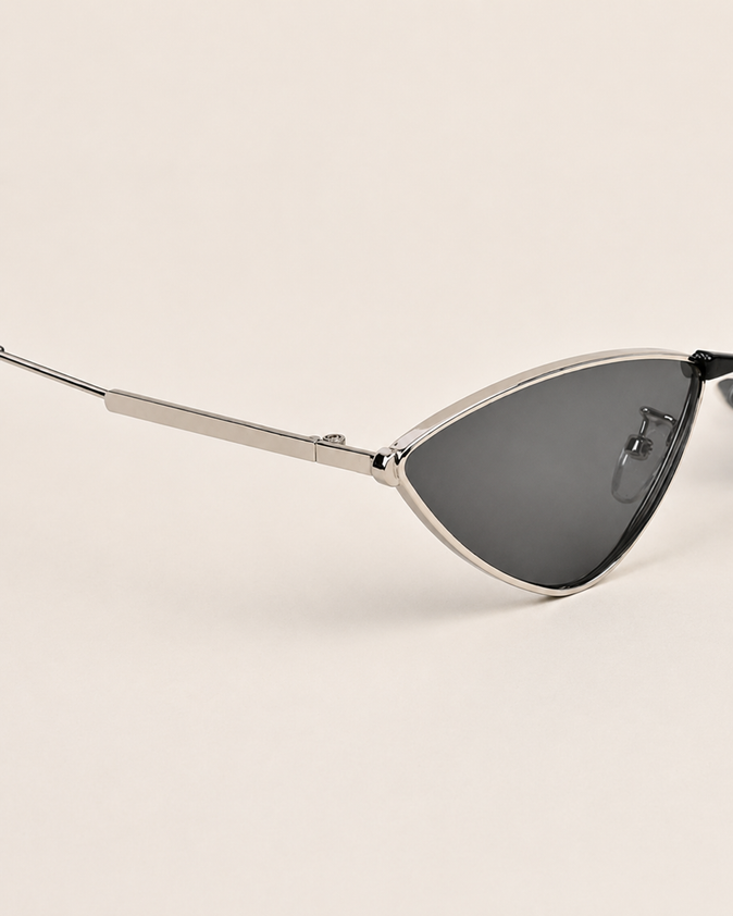 Retro Grey Cat Eye Sunglasses
