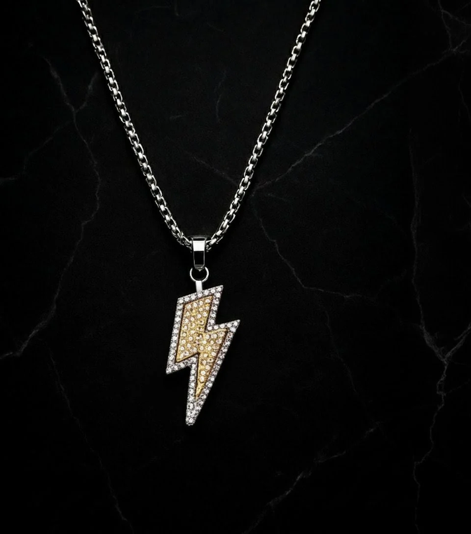 Electrostorm Shimmer Locket Neck Chain