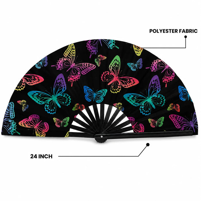 Rave Hand Fan