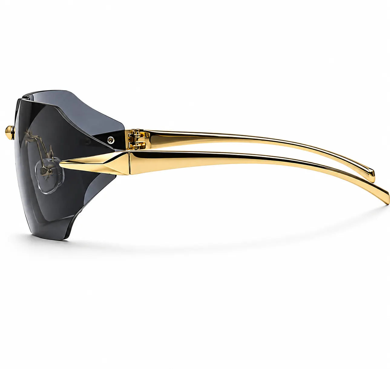 Rimless Square Sunglasses