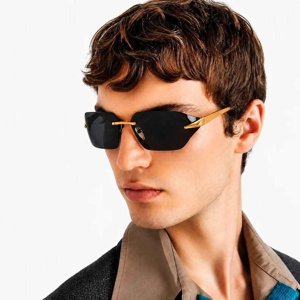 Rimless Square Sunglasses