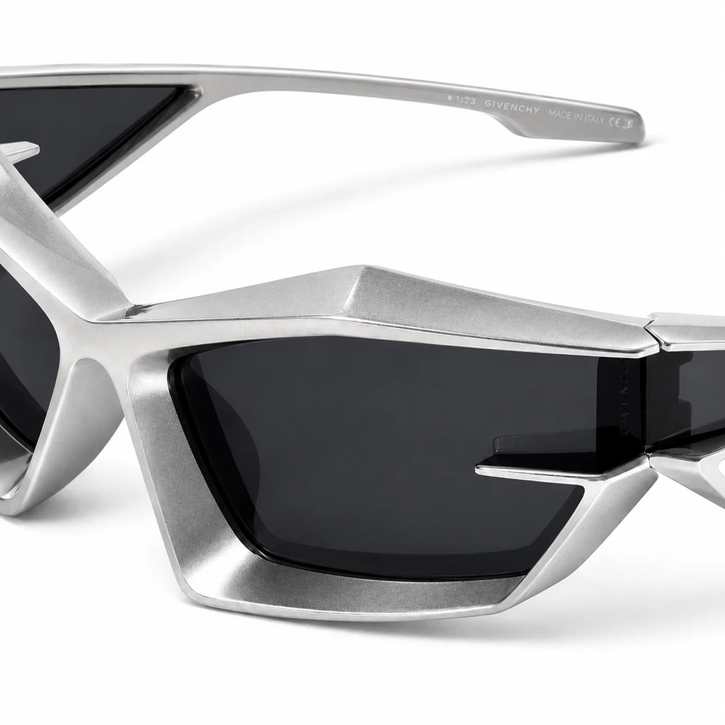White Wraparound Sunglasses