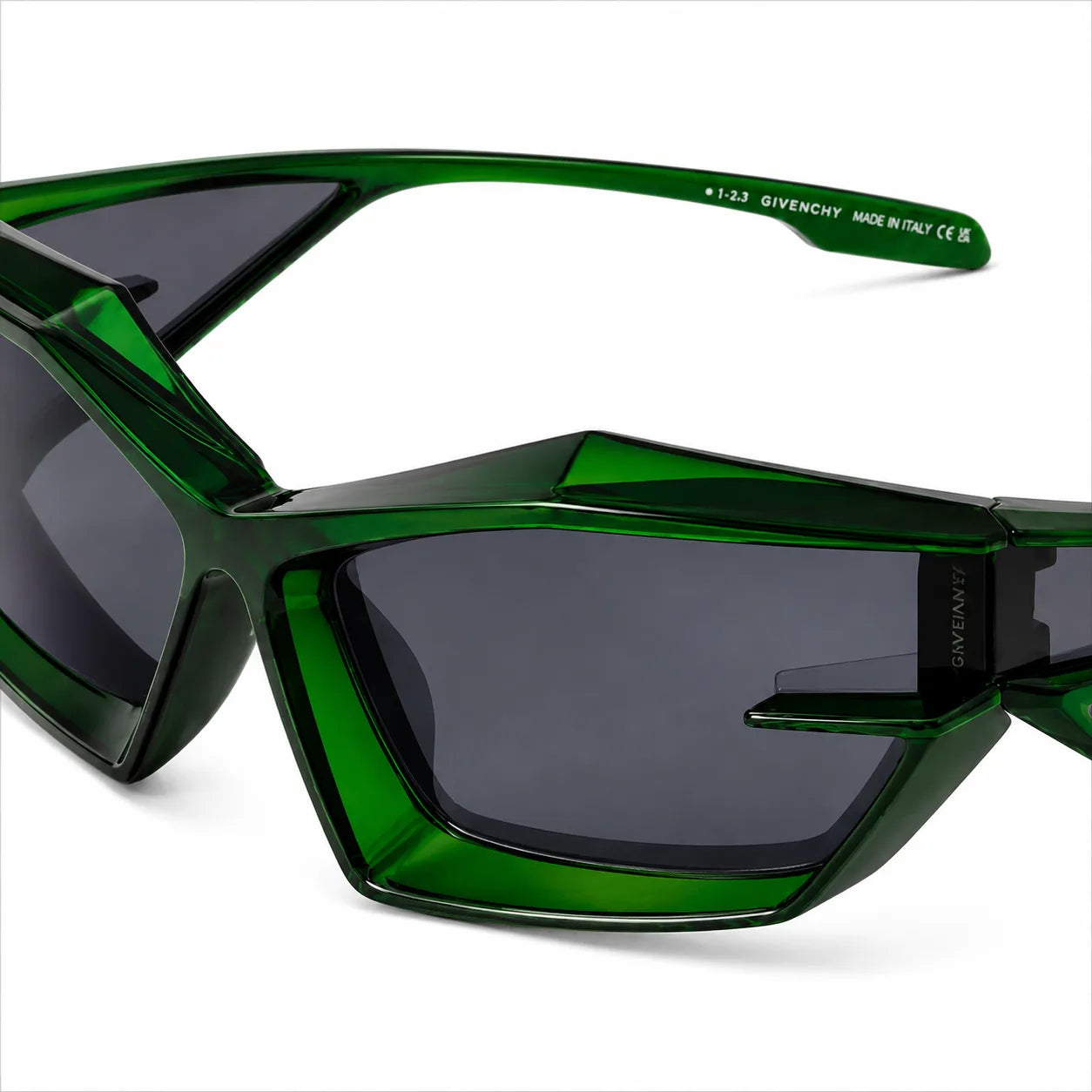 Green Wraparound sunglasses
