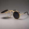 Round Flip-up sunglasses
