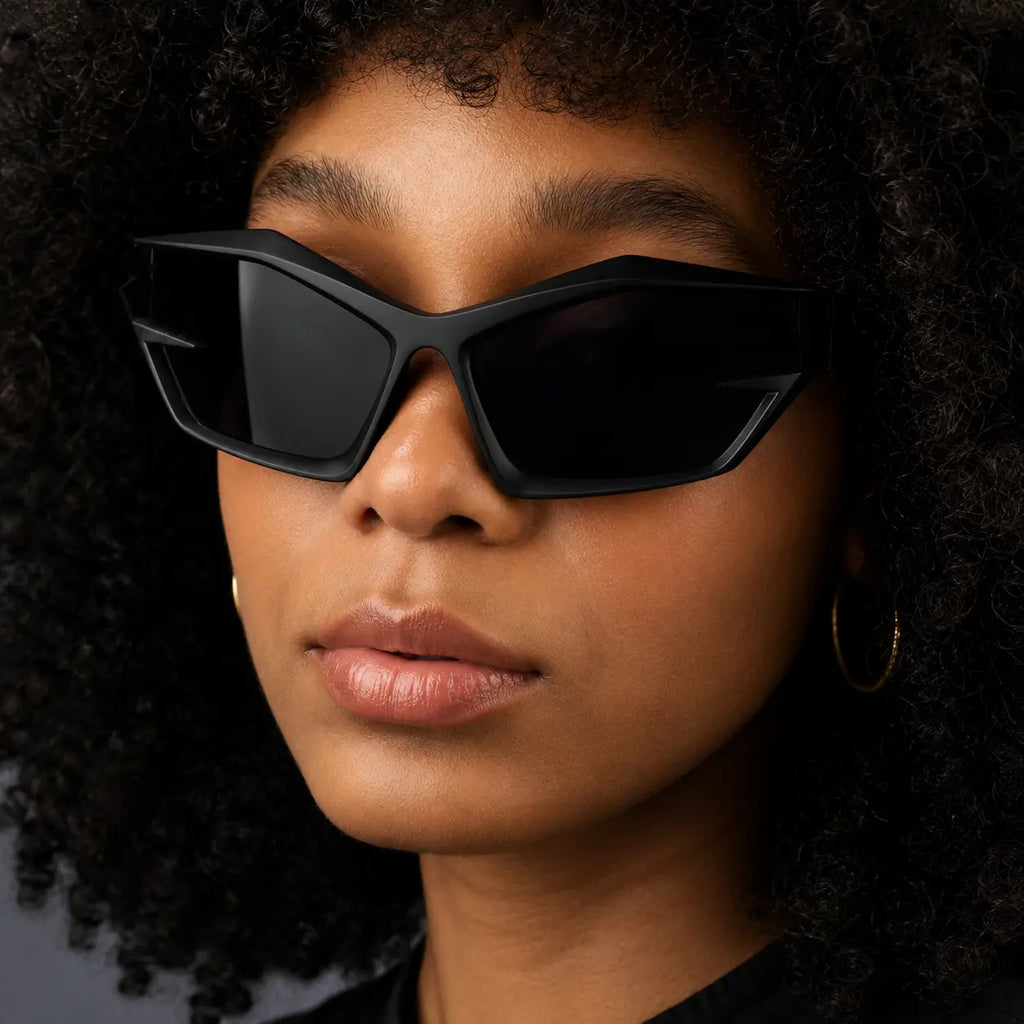 Black Wraparound sunglasses