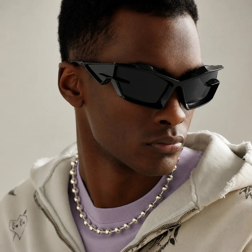 Black Wraparound sunglasses