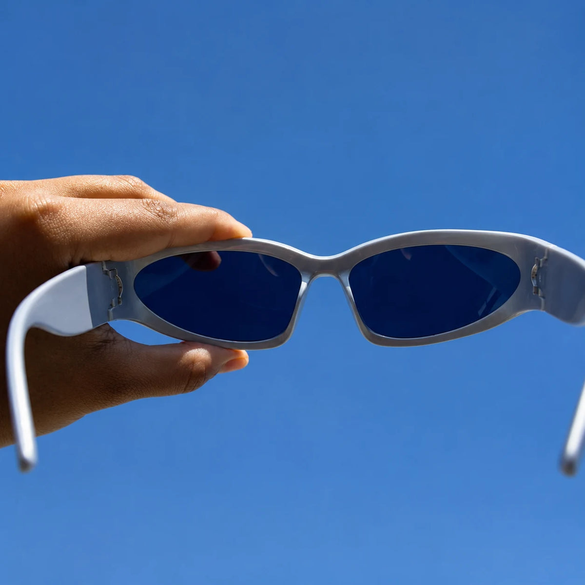 Y2K White Sunglasses