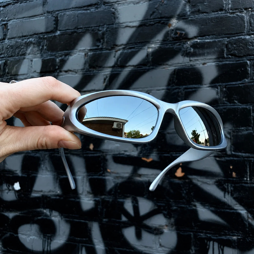Y2K White Sunglasses