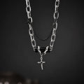 Rugged Black Locked Chain