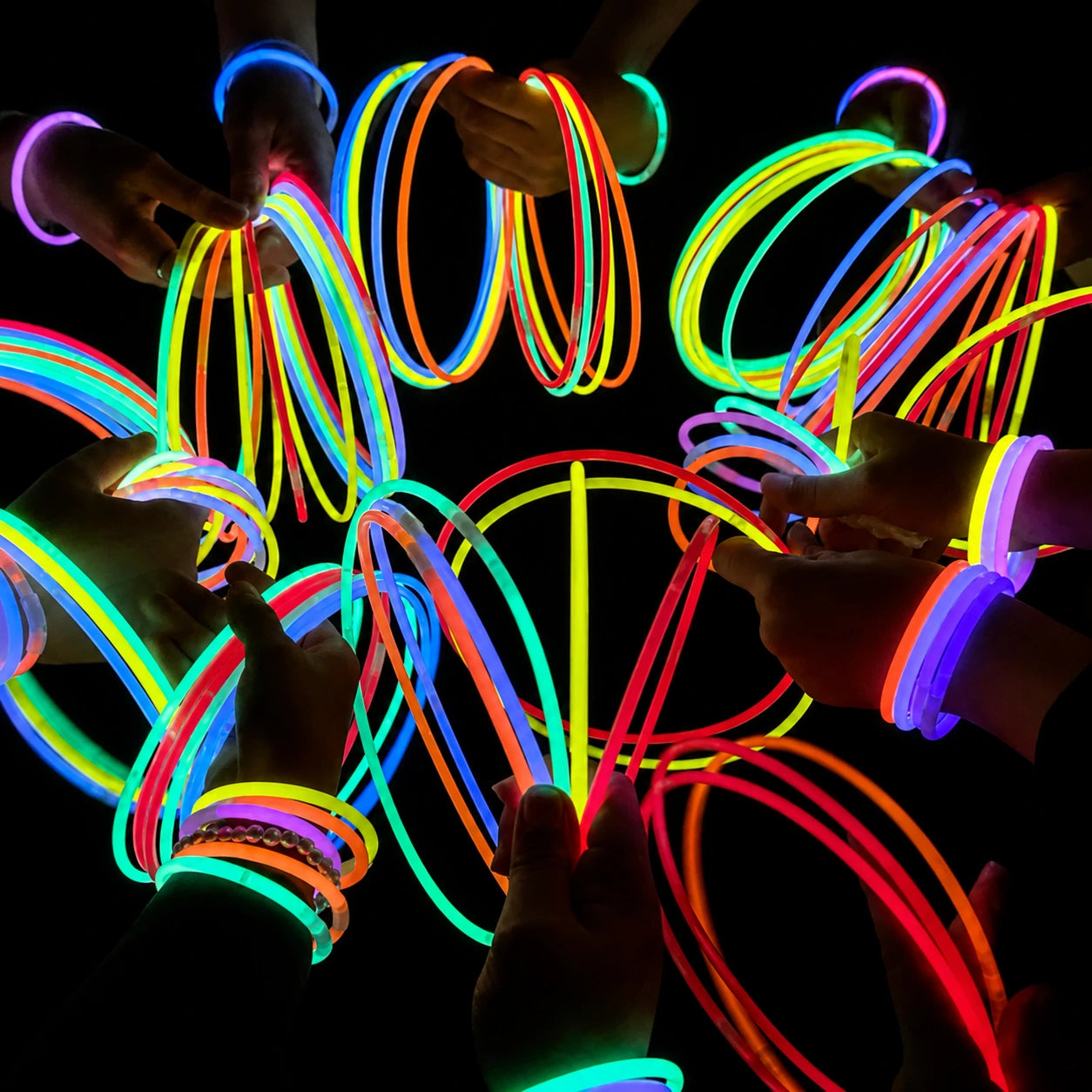 Bright Wow Sticks- Pack Of 100