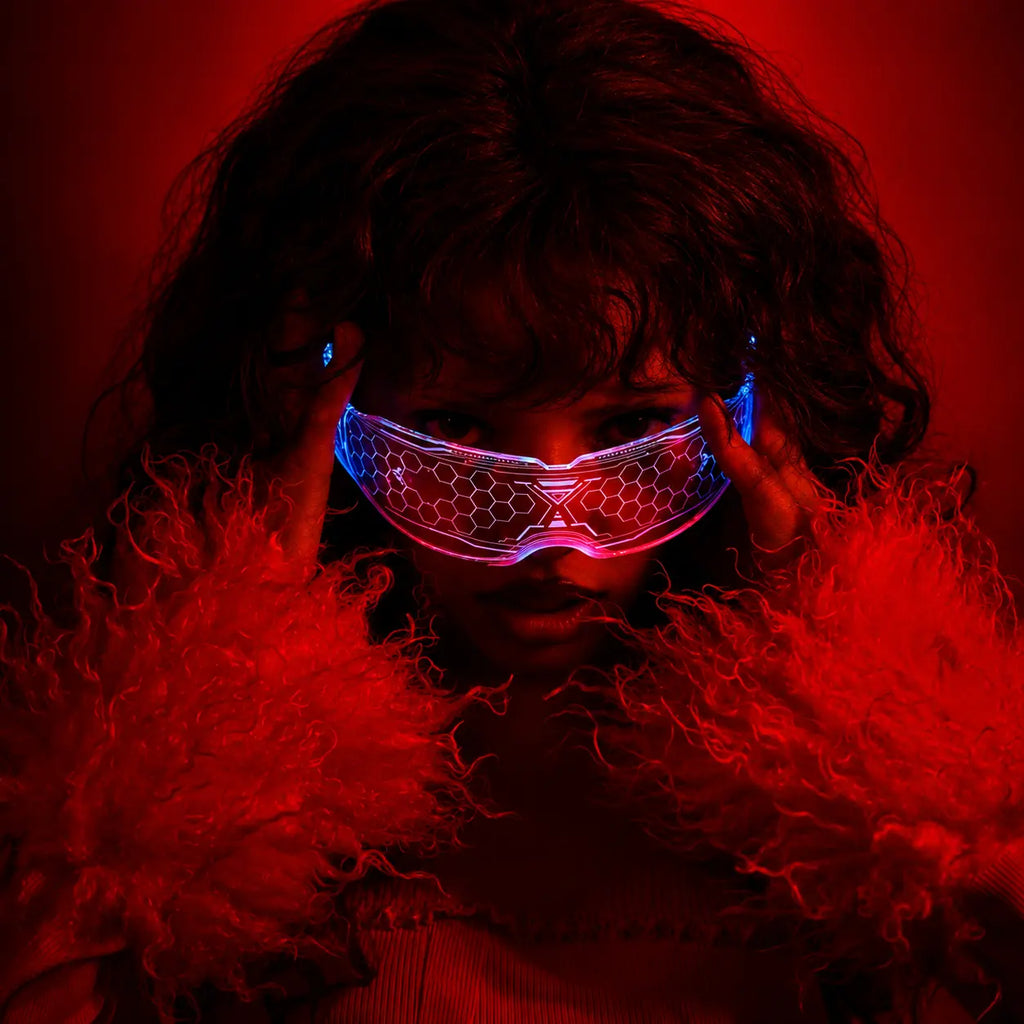 LED Rave Sunglasses