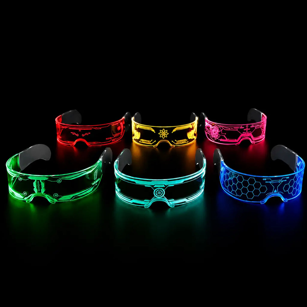 LED Rave Sunglasses