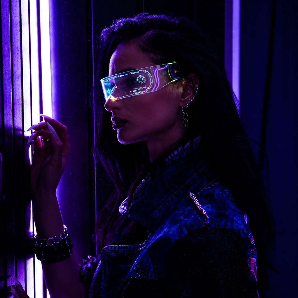 LED Rave Sunglasses