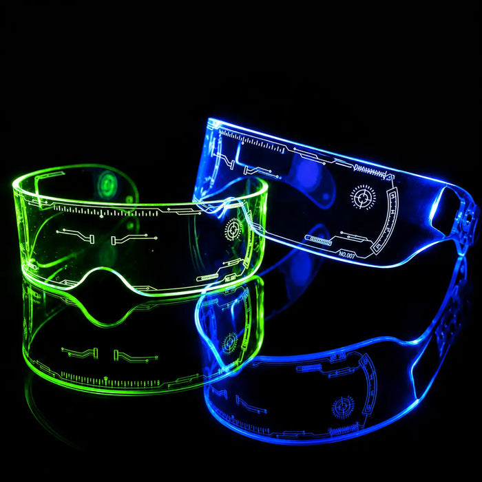 LED Rave Sunglasses
