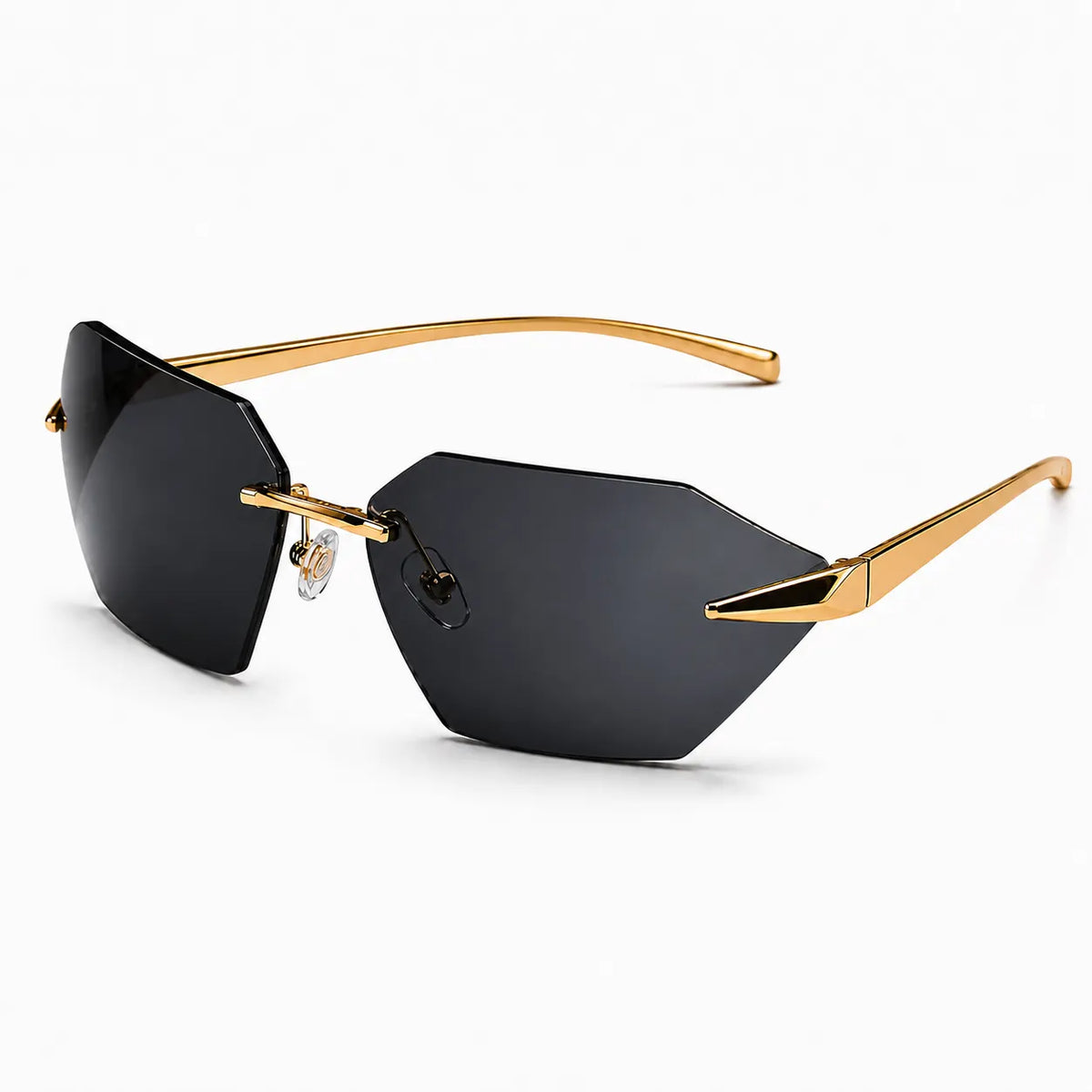 Rimless Square Sunglasses