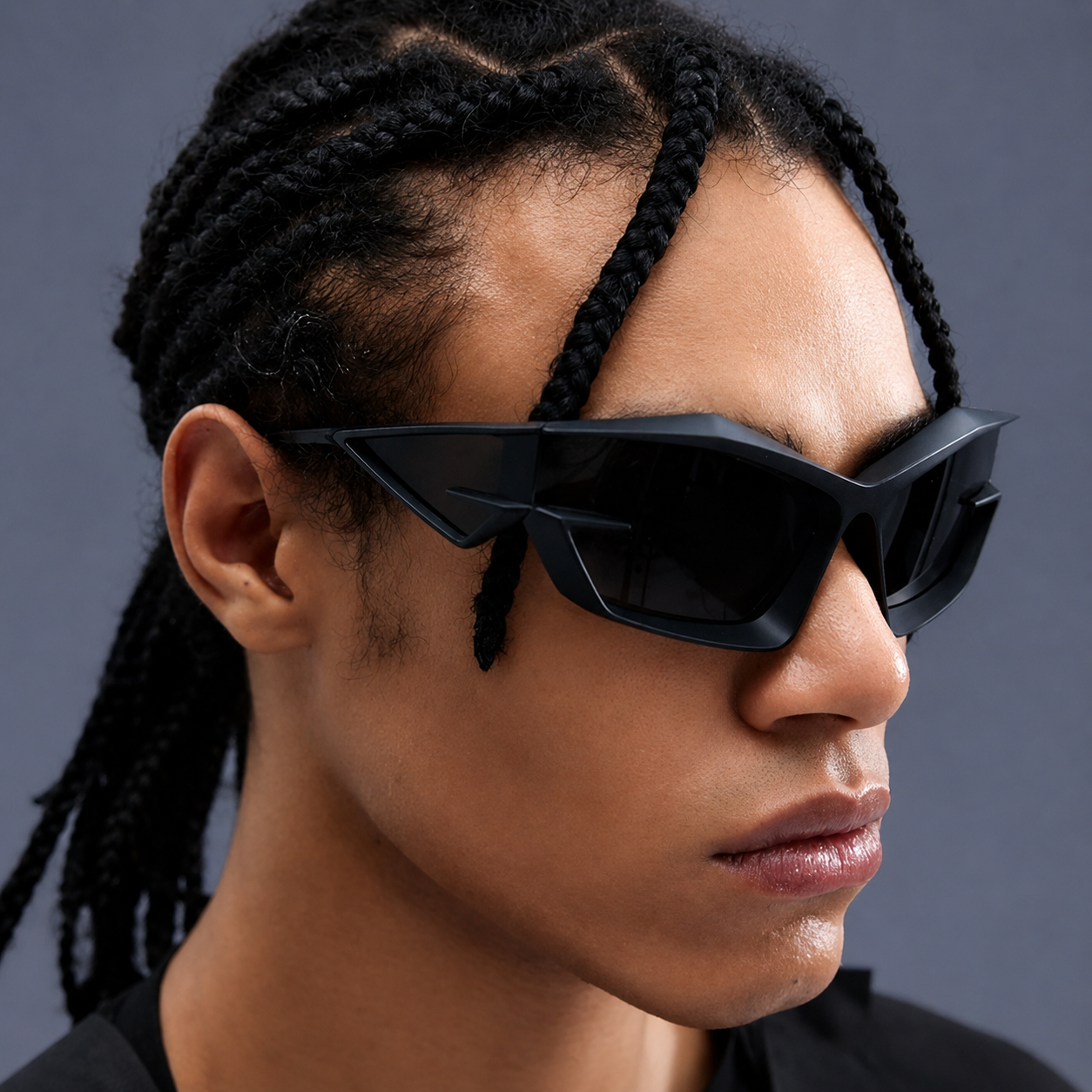Black Wraparound sunglasses