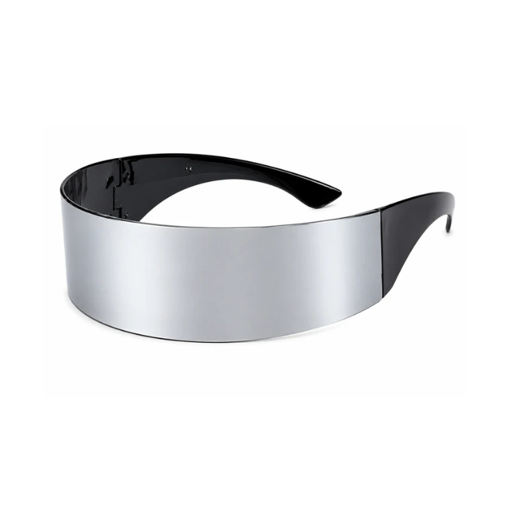 Metallic Grey Space Sunglasses