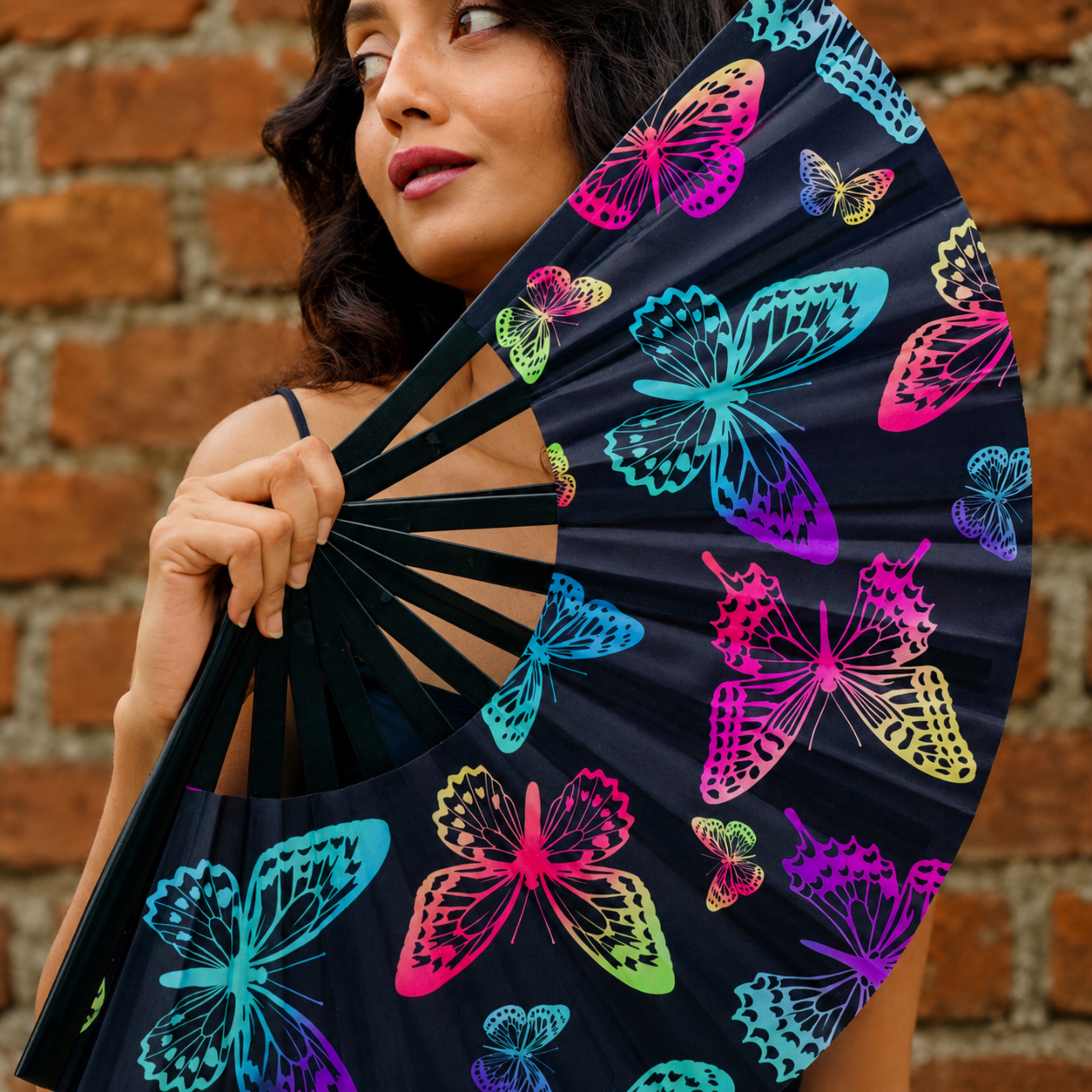 Rave Hand Fan