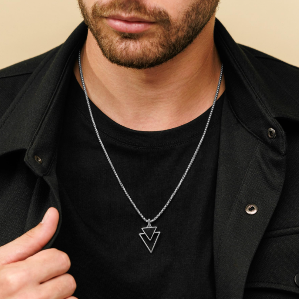 Double Triangle Pendant