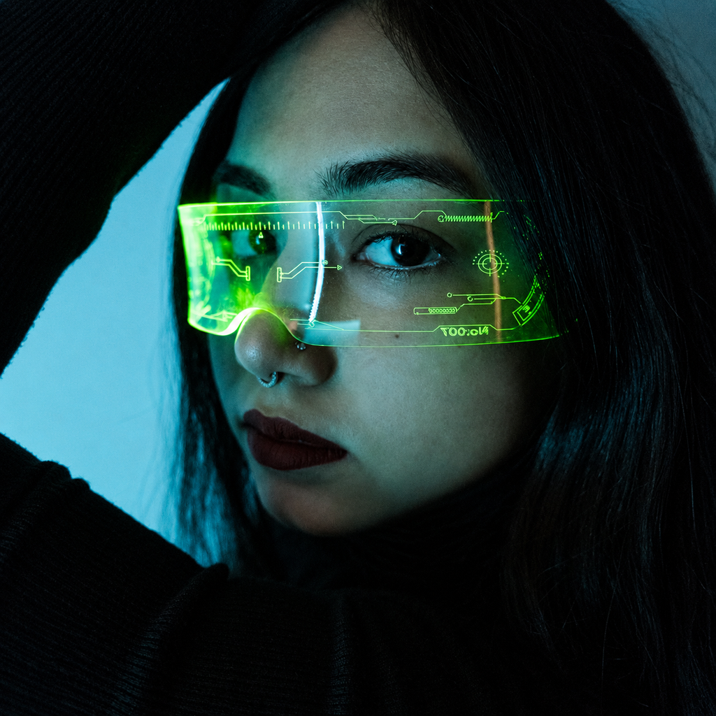 LED Rave Sunglasses