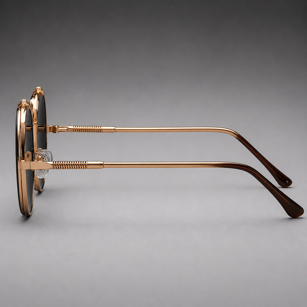 Round Flip-up sunglasses